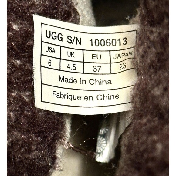 Women UGG Australia Cambridge Boot 1006013 Port Suede 6 US / 4.5 UK / 37 EU - Picture 9 of 9